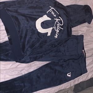 True Religion Velvet Set
